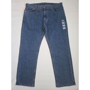 Levi Strauss & Co. Men's 559 Straight Jeans Size 38x30, Relaxed Fit, Medium Wash